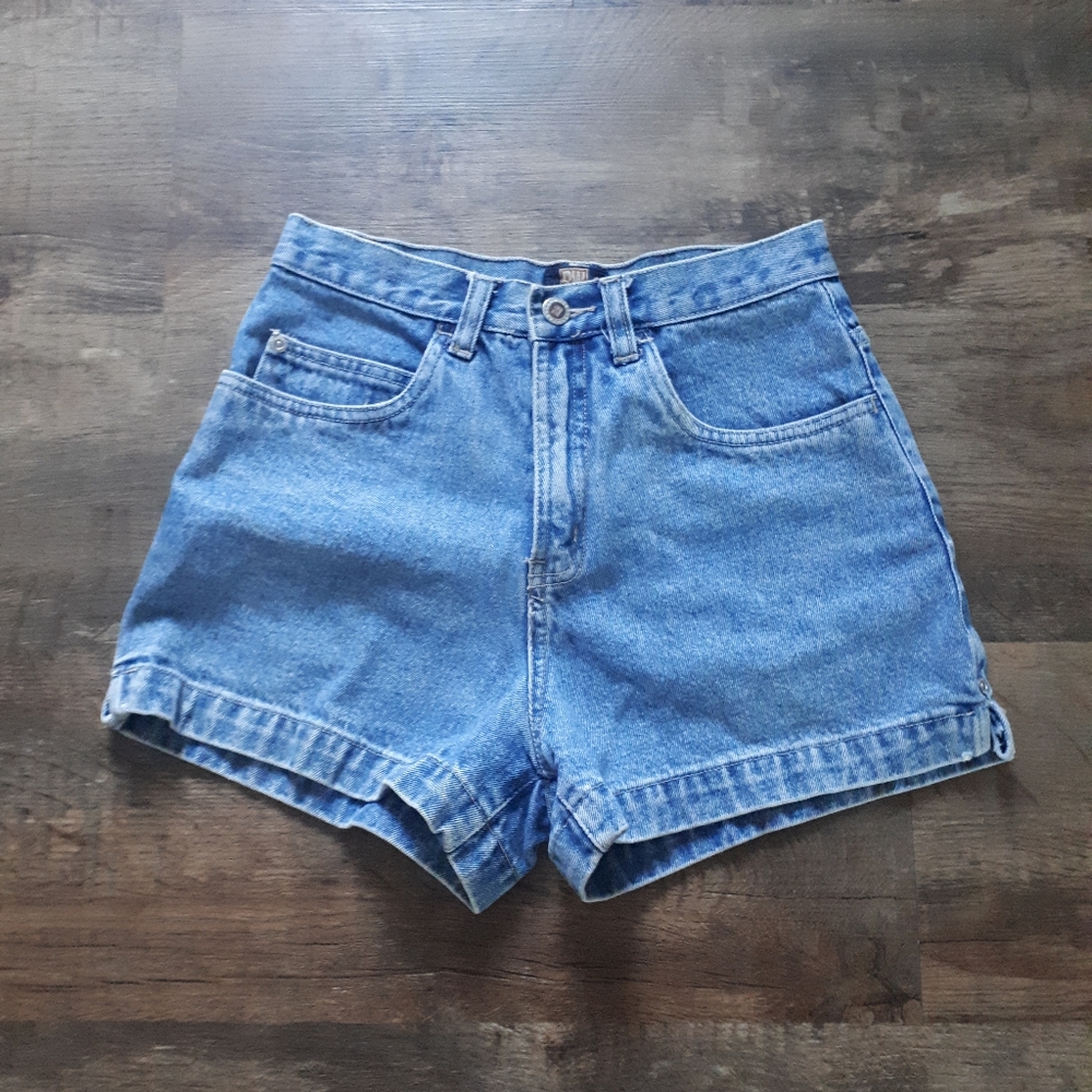 High rise Jean shorts